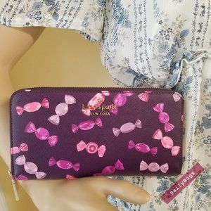 LARGE CONTINENTAL WALLET STACI CANDY KATE SPADE
